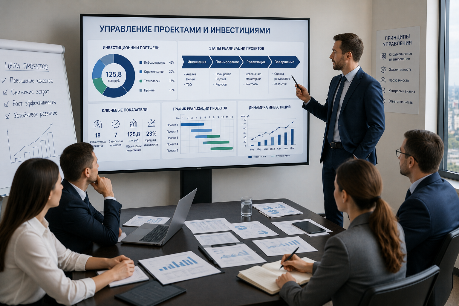 Управление инвестиционной и проектной деятельностью в муниципальном образовании