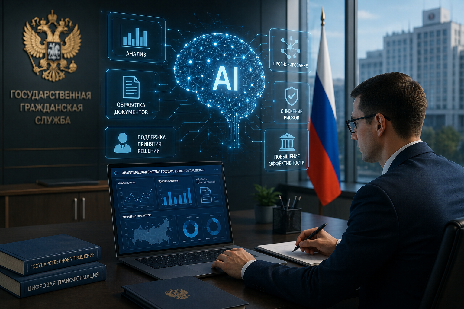 Искусственный интеллект, использование искусственного интеллекта и нейросетей в государственной гражданской службе