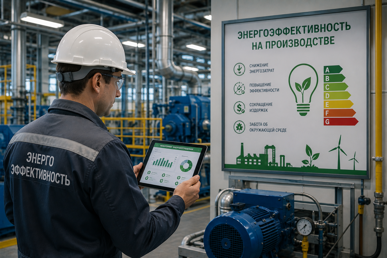 Управление энергоэффективностью производственных процессов